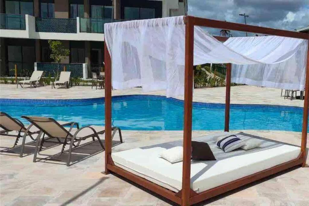 Studio Em Porto De Galinhas - Vista P Piscina Ngoại thất bức ảnh